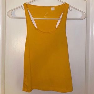 Yellow Fitted Tank